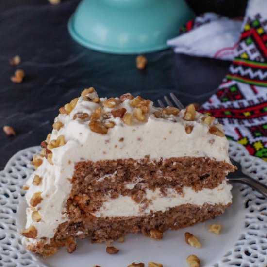 Ukrainian Walnut Torte - Recipe photo by Food Meanderings