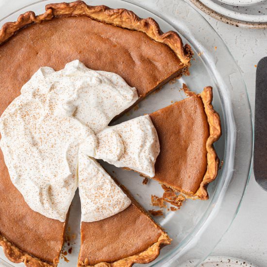 Eggless Pumpkin Pie - Recipe photo by pumpkinnspice