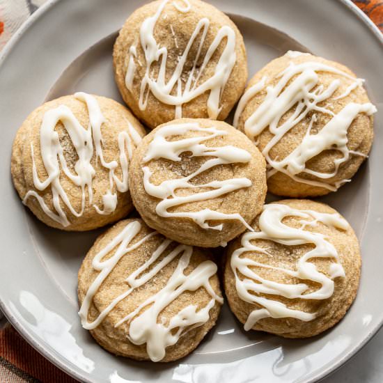Pumpkin Spice Cookies - Recipe photo by Savingroomfordessert