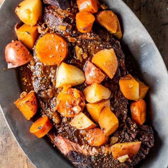 Slow Cooker London Broil - Recipe photo by Went Here 8 This