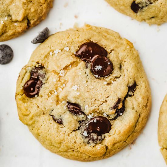 Gluten free chocolate chip cookies - Recipe photo by Sweetly Cakes