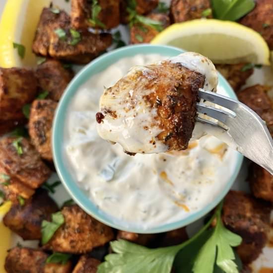Blackened Tuna Bites - Recipe photo by amycaseycooks