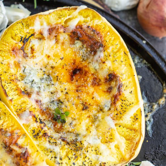 Vodka Sauce Spaghetti Squash - Recipe photo by CallMePMc