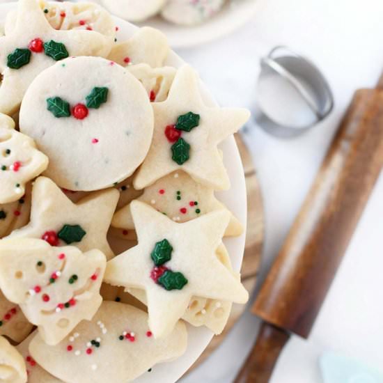 3 Ingredient Shortbread Cookies - Recipe photo by Savvysavingcouple