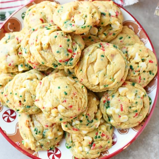 Christmas Vanilla Pudding Cookies - Recipe photo by Savvysavingcouple