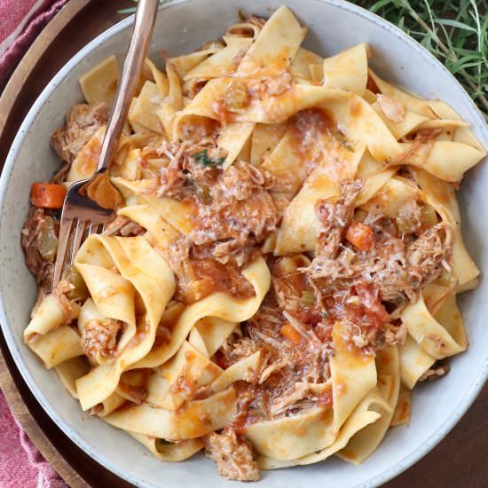 Pork Ragu - Recipe photo by Whitney Bond