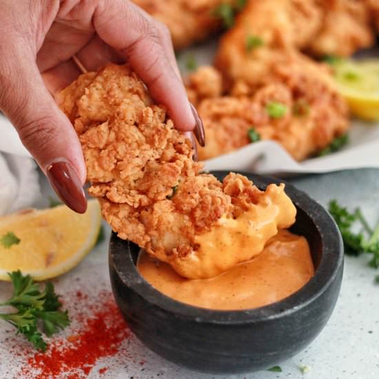 Buttermilk Ranch Chicken Tenders - Recipe photo by Ereese