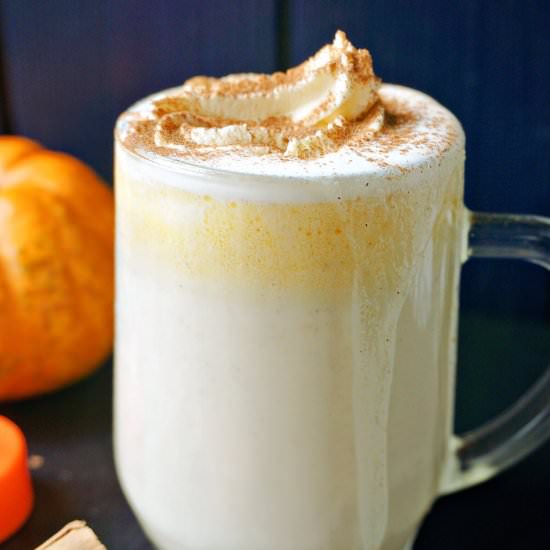 Pumpkin White Hot Chocolate - Recipe photo by mygorgeousrecipes
