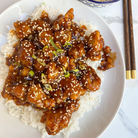 Sesame Chicken - Recipe photo by sassychopsticks9
