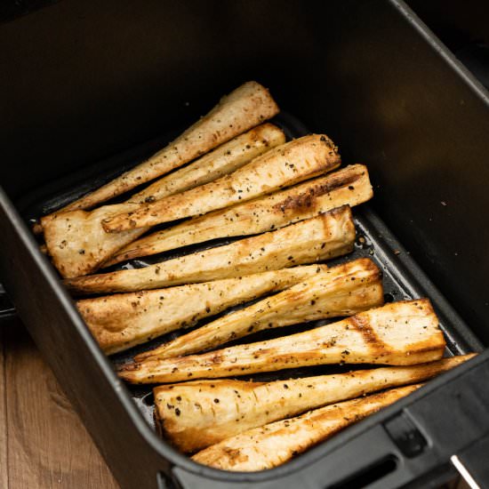 Air Fryer Parsnips - Recipe photo by Flawless Food