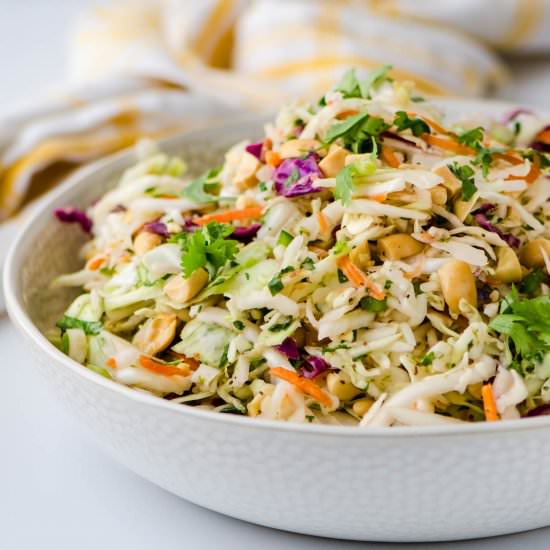 Crunchy Asian Slaw - Recipe photo by garlic and zest