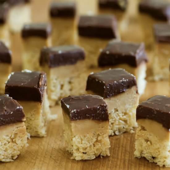 Peanut Butter Fudge Treats! - Recipe photo by Framed Cooks