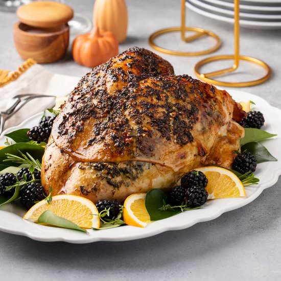 Roasted Turkey Breast - Recipe photo by Lemon blossoms