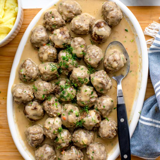 Swedish Meatballs - Recipe photo by jernejkitchen