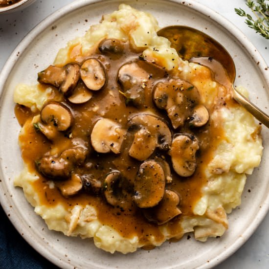 Mushroom Gravy - Recipe photo by from my bowl