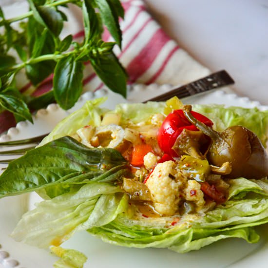 Italian Iceberg Lettuce Salad - Recipe photo by thisishowicook