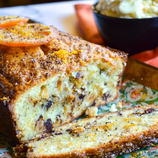 Orange Poundcake with Chocolate - Recipe photo by thisishowicook