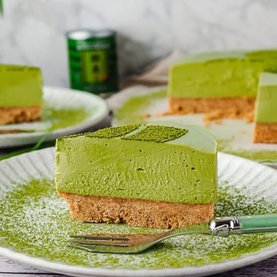 No-bake matcha cheesecake - Recipe photo by Keep Calm and Eat Ice Cream