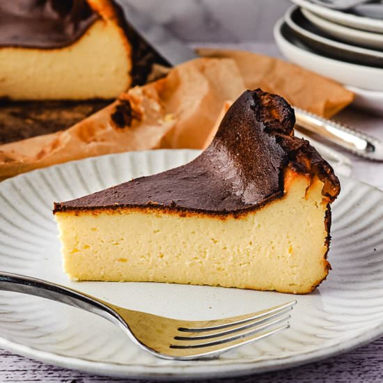 San Sebastian Cheesecake - Recipe photo by Keep Calm and Eat Ice Cream