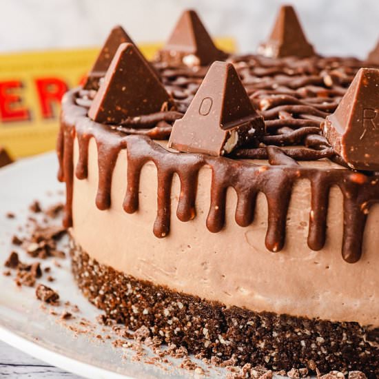Toblerone cheesecake - Recipe photo by Keep Calm and Eat Ice Cream