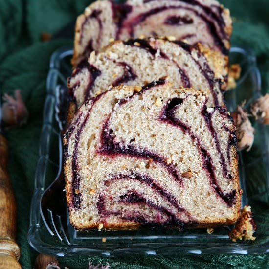 Jam Brioche Babka - Recipe photo by angiesrecipes