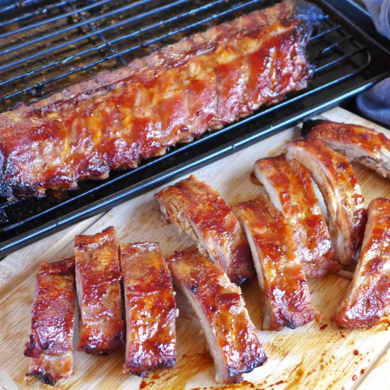 Chinese BBQ ribs - Recipe photo by Red House Spice