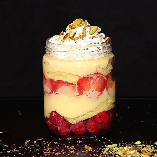 The Perfect Individual Trifle - Recipe photo by Aromaandessence
