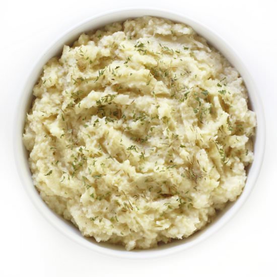 Celery Root Mash (Vegan, Keto) - Recipe photo by strengthandsunshine