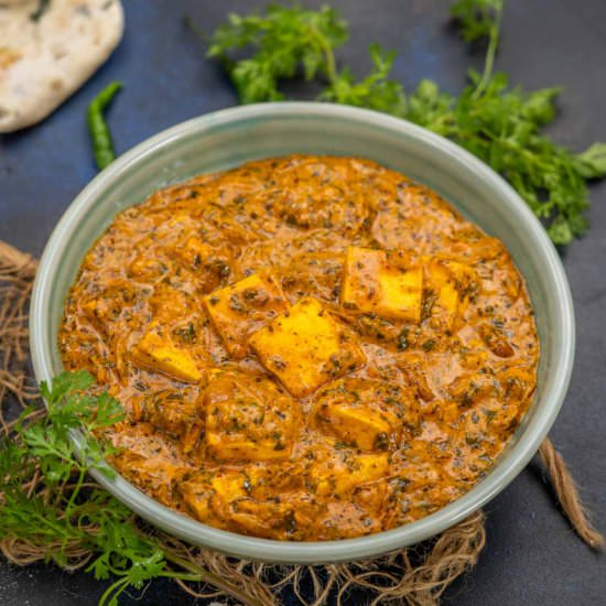 Paneer Methi Masala - Recipe photo by Whiskaffair