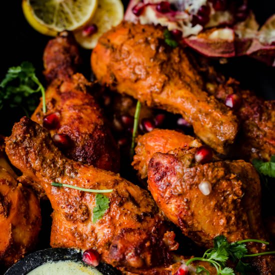 Easy Homemade Tandoori Chicken - Recipe photo by tiffinandteaofficial