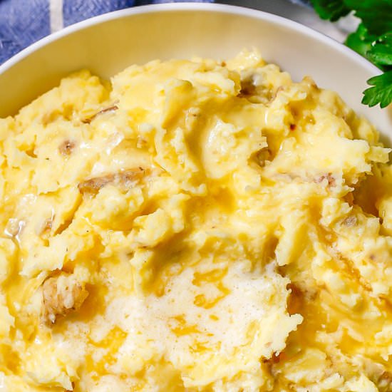 Healthy mashed potatoes - Recipe photo by Family Food on the Table