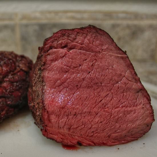 Smoked Elk Roast - Recipe photo by theonlinegrill
