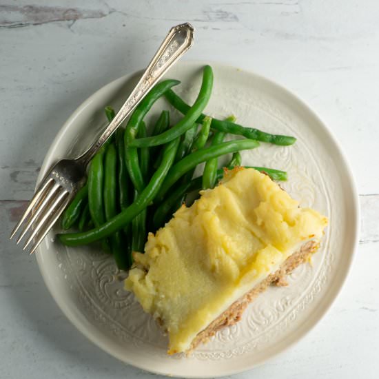 Frosted Meatloaf - Recipe photo by Framed Cooks