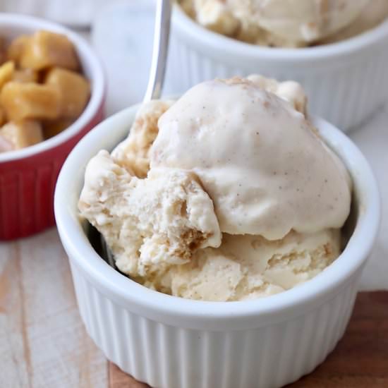 Apple Pie Ice Cream - Recipe photo by Whitney Bond