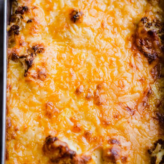 The BEST Cauliflower Cheese - Recipe photo by tiffinandteaofficial