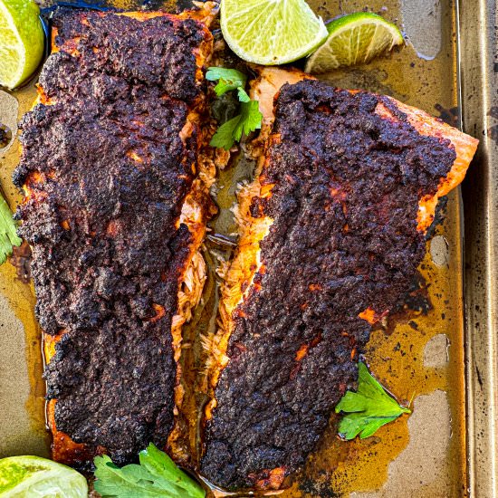 Oven Baked Blackened Salmon - Recipe photo by TastefullyGrace
