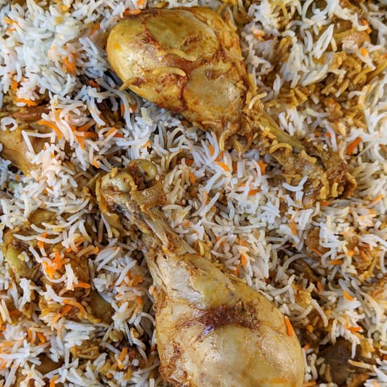 Instant Pot Chicken Biryani - Recipe photo by www.jamilghar.com