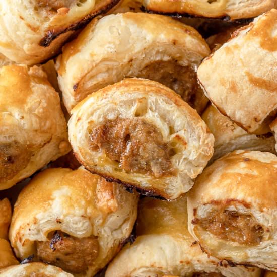 Chicken Sausage Rolls - Recipe photo by Entirely Elizabeth