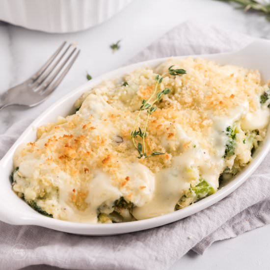 Easy Broccoli Au Gratin Recipe - Recipe photo by thefreshcooky