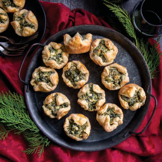 Spinach Puffs - Recipe photo by farmflavor