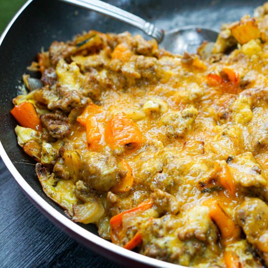 Keto Breakfast Skillet Casserole - Recipe photo by MyLifeCookbook