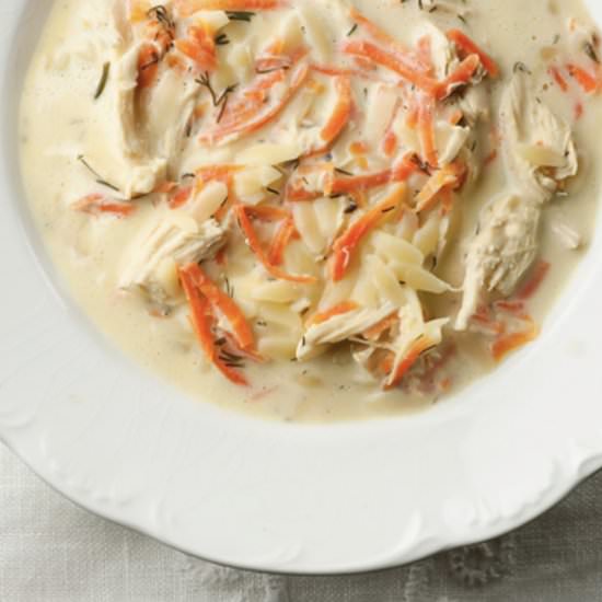 Avgolemano Soup! - Recipe photo by Framed Cooks