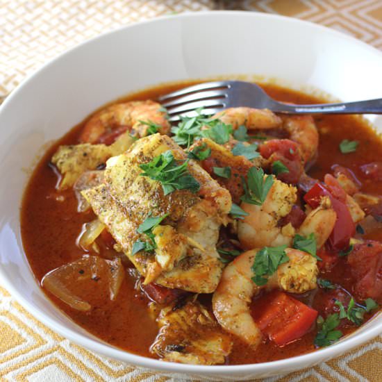 Seafood shakshuka - Recipe photo by Food Gal