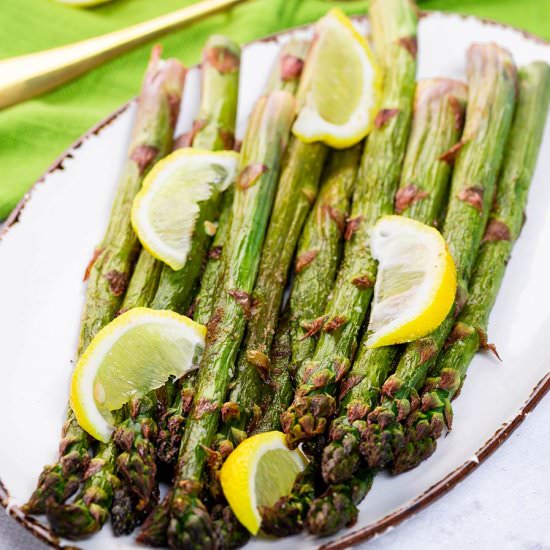 Oven Roasted Asparagus - Recipe photo by lowcarbspark