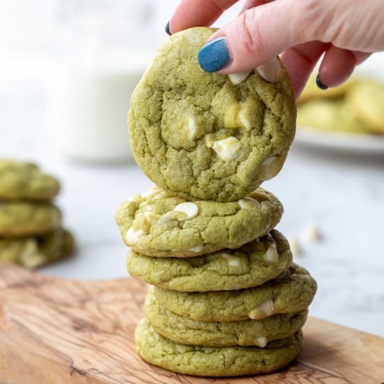 Matcha Cookies - Recipe photo by Chef Molly
