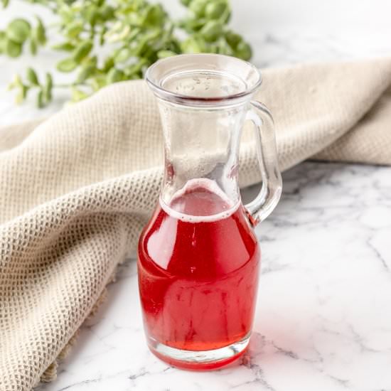 Strawberry Simple Syrup - Recipe photo by Entirely Elizabeth