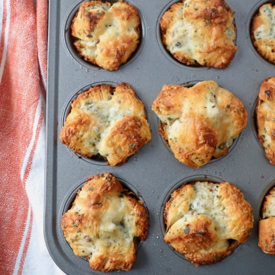 Cheesy Pull Apart Rolls - Recipe photo by Whitney Bond
