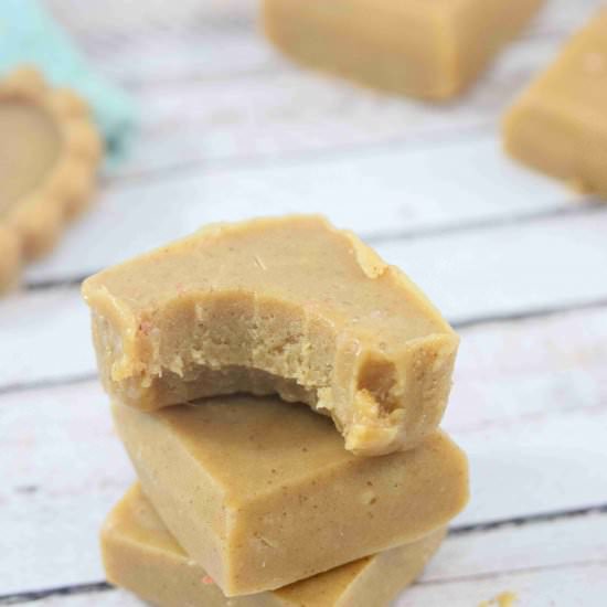 Peanut Butter Protein Fudge - Recipe photo by Fitasamamabear