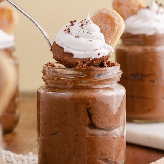 Nutella Mousse - Recipe photo by FoodFolksandFun