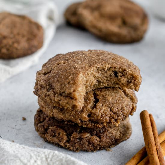 Keto Gluten Free Snickerdoodles - Recipe photo by fitandfull